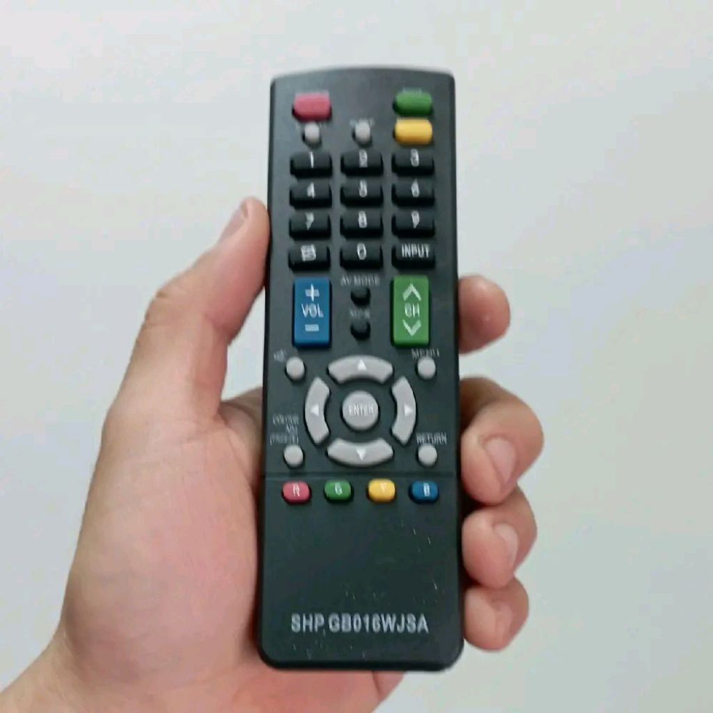 Remot Remote TV Universal Tanpa Setting Sharp Aquos GB175WJSA GB176WJSA GB175WJN1 GB217WJN1 GB176WJN