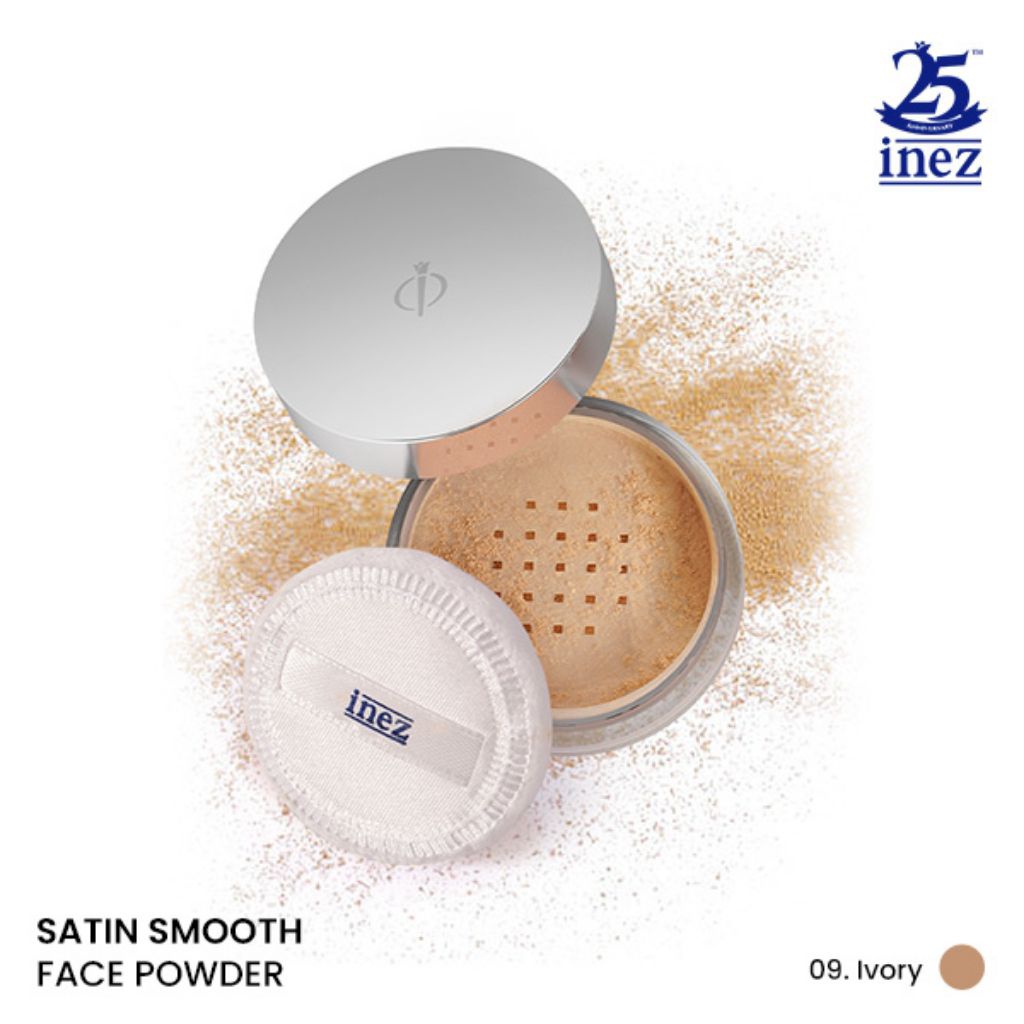satin powder ivory