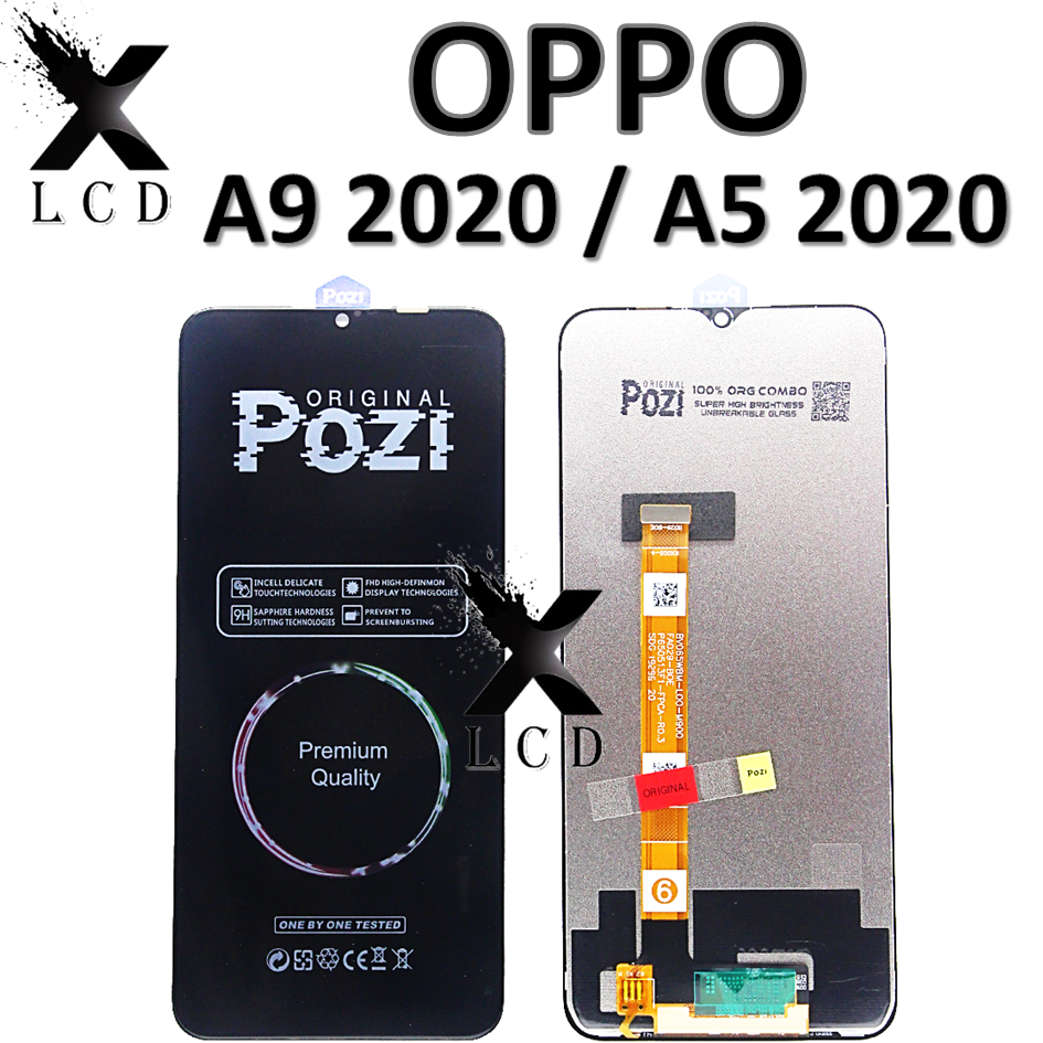 LCD TOUCHSCREEN OPPO A9 2020 / A5 2020 COMPLETE ORIGINAL 100% FULLSET