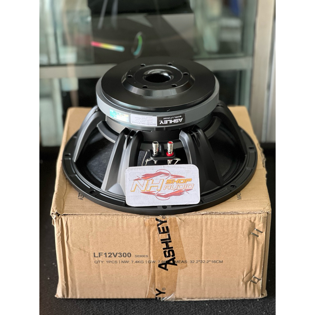 Speaker Ashley LF12V300 LF 12 V300 LF 12V300 Original 12 inch 12 inchi Mid Low 600-1000 Watt Coil 3 