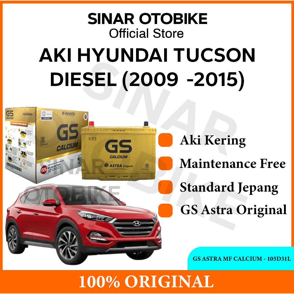 AKI HYUNDAI TUCSON DIESEL GS ASTRA CALCIUM MF KERING