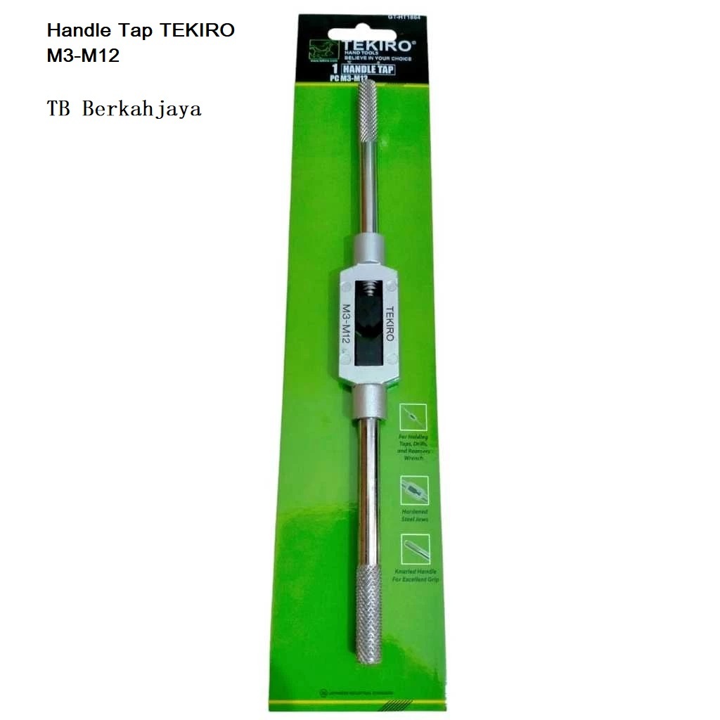 Tekiro Gagang Tap M3 - M12 / Hand Tap Tekiro Handle Tap
