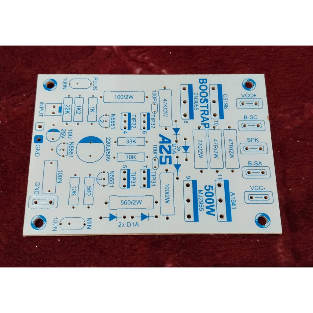 PCB Power 500W MICRO BOSTRAP TEF SH 998