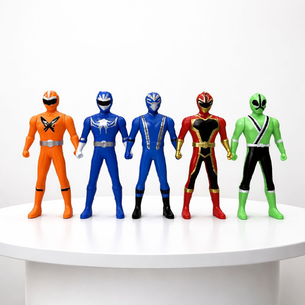 Batam Toys Mainan Anak Robot Power Rangers Action Figure Mainan Jadul Pahlawan Super