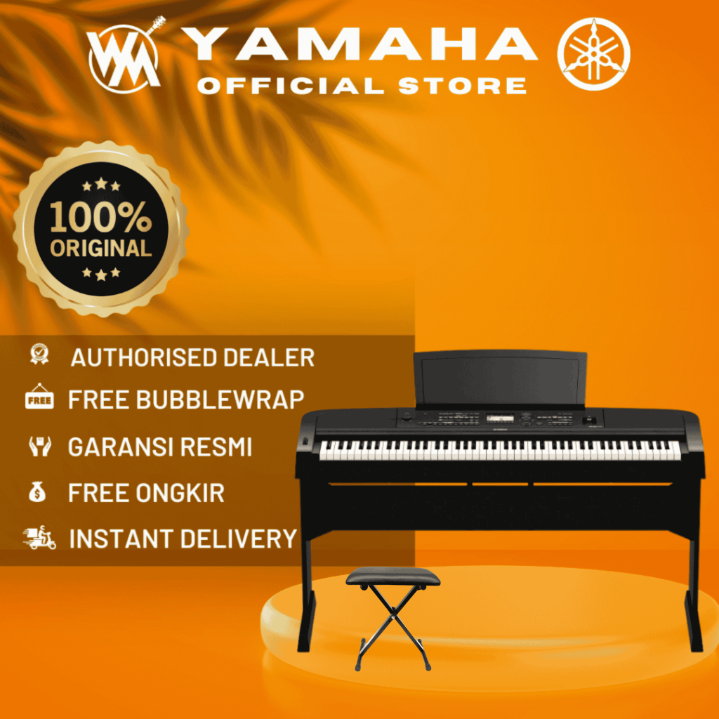 Yamaha DGX 670 / DGX670 / DGX-670 Black Digital Piano