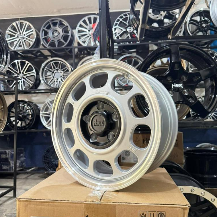 Velg Racing Kalcer Ring 15 Original HSR KaLenG R15 Pcd 5x114,3 Buat Ertiga,Innova,Granmax,New Carry