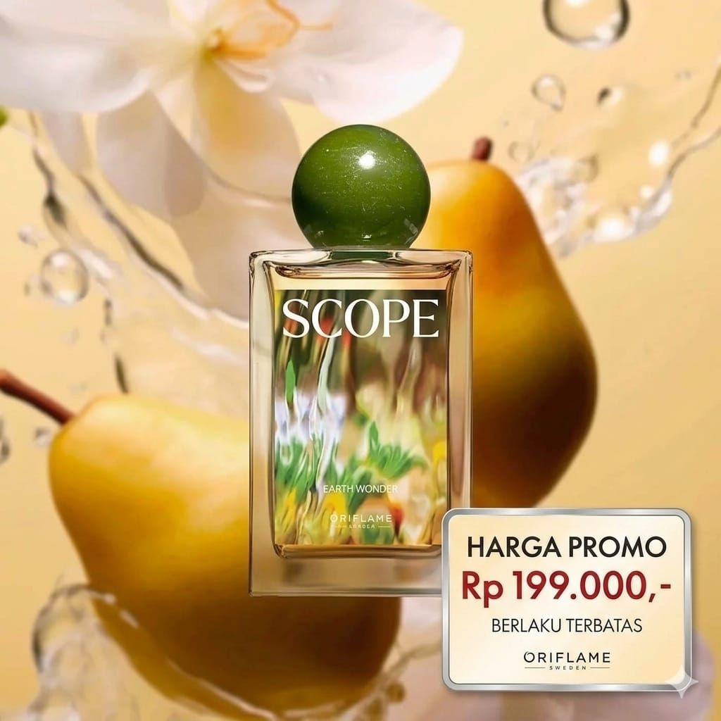 Scope Earth Wonder Eau de Toillete Parfum Oriflame Wanita