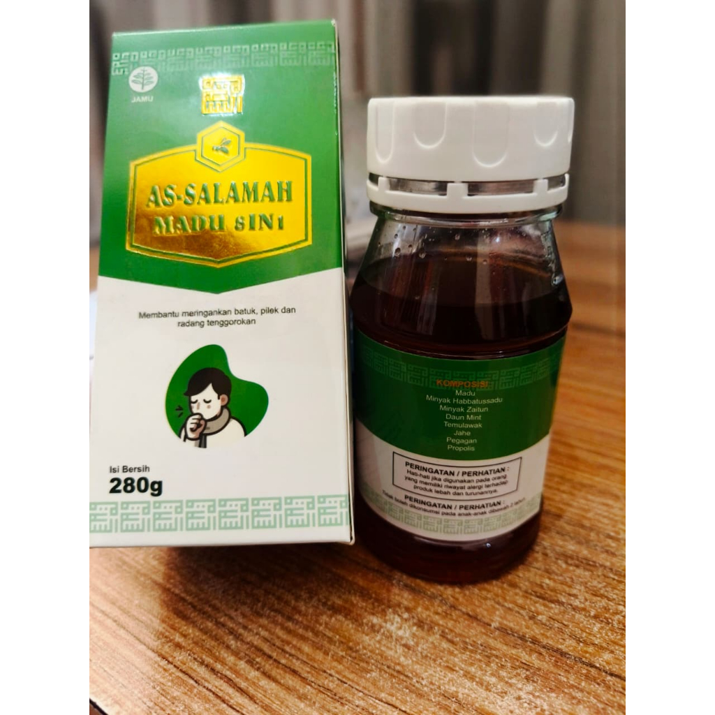 madu as salamah 8 in 1 madu as salamah 280gr