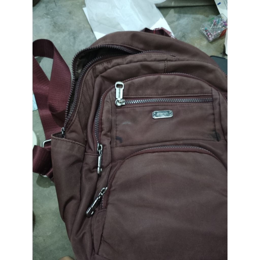[PRELOVED] ELIZABETH TAS RANSEL BACKPACK ORIGINAL WANITA