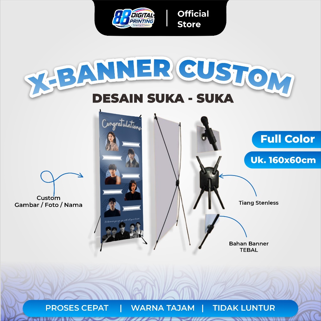 Promo Cetak X Banner Indoor Outdoor Cetak Banner Murah