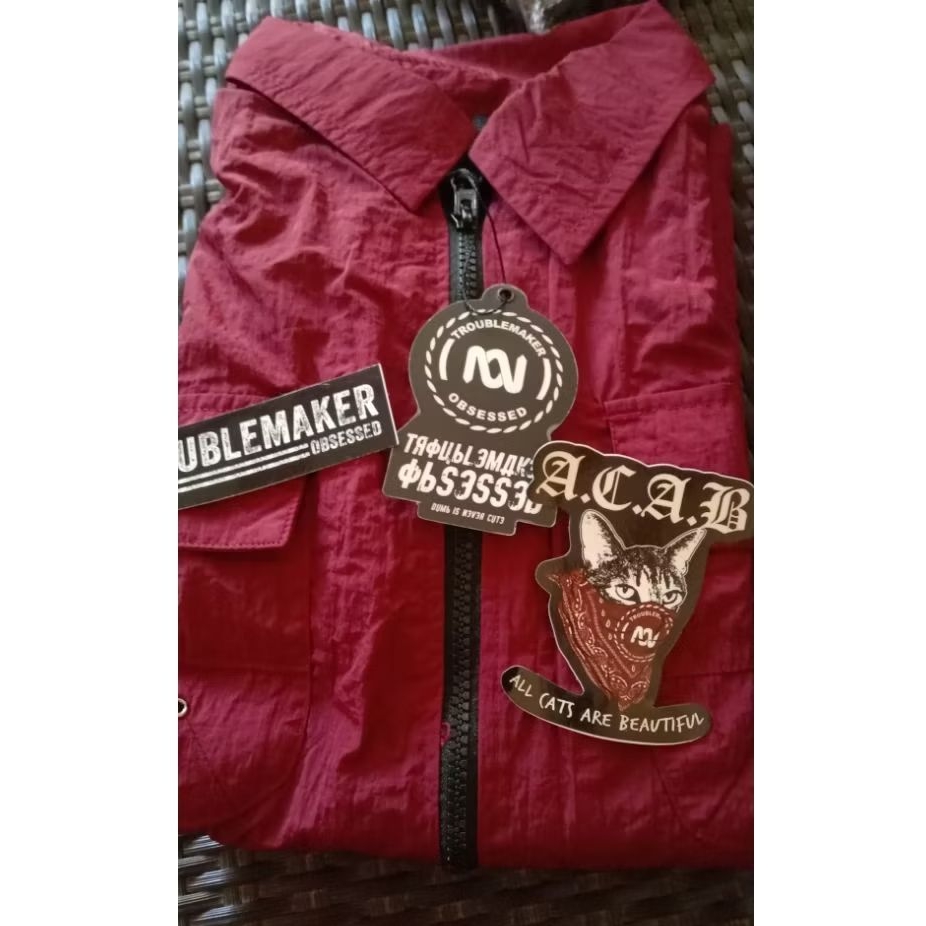 Jaket OVS TM BURGUNDY new