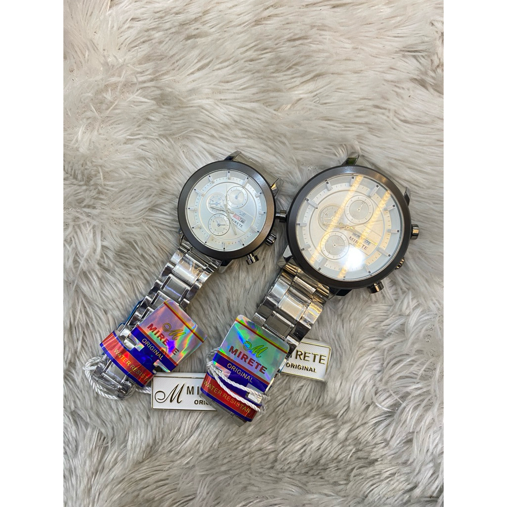 jam tangan rantai couple Mirete