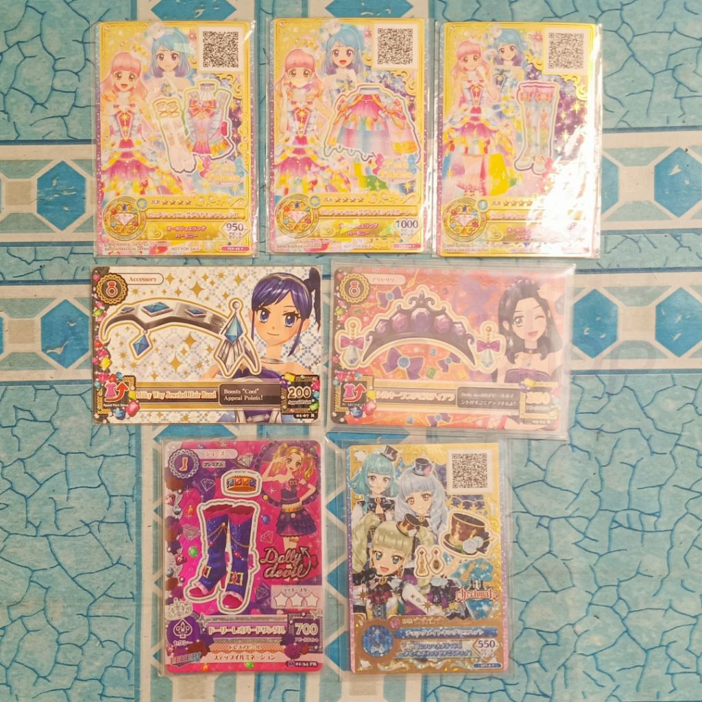 Aikatsu Premium Card | Brand Pure Pallete Checkmate Dolly Devil Futuring Girl Friends on Parade