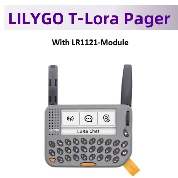 LILYGO T-LoRa Pager ESP32-S3 + LoRa GPS Programmable Handheld AIoT Device with LR1121-Module K257-04