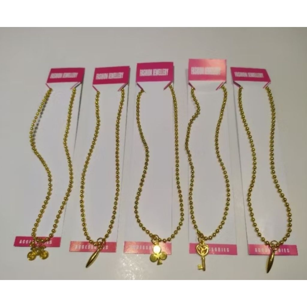 12pcs kalung anak / kalung emas biji lada kalung merica