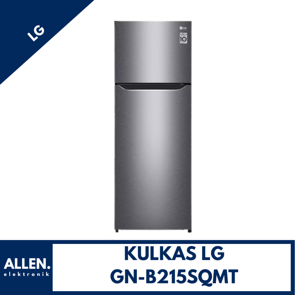 Kulkas Inverter 2 Pintu 225 Liter LG GN-B215SQMT