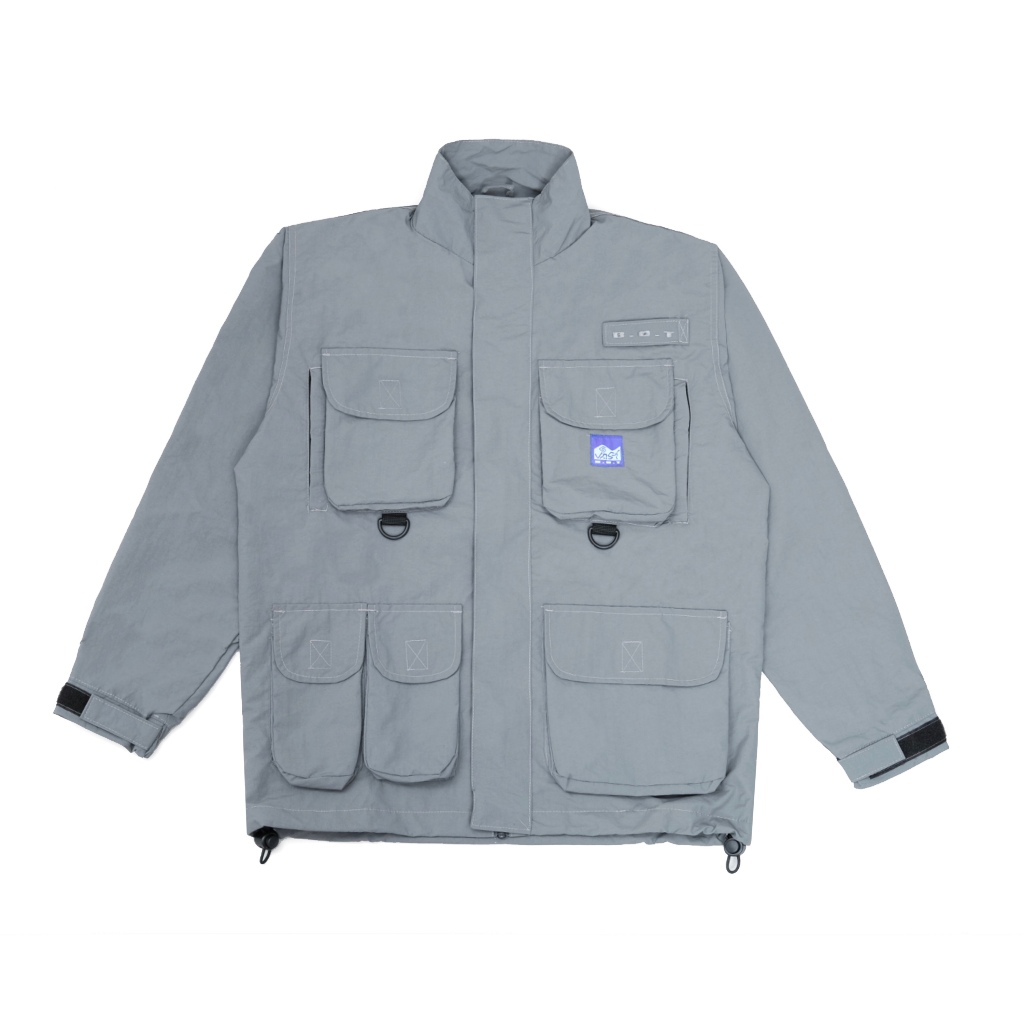 VAST FIELD JACKET - LOGO B.O.T - BOT-VOD-03 - Grey