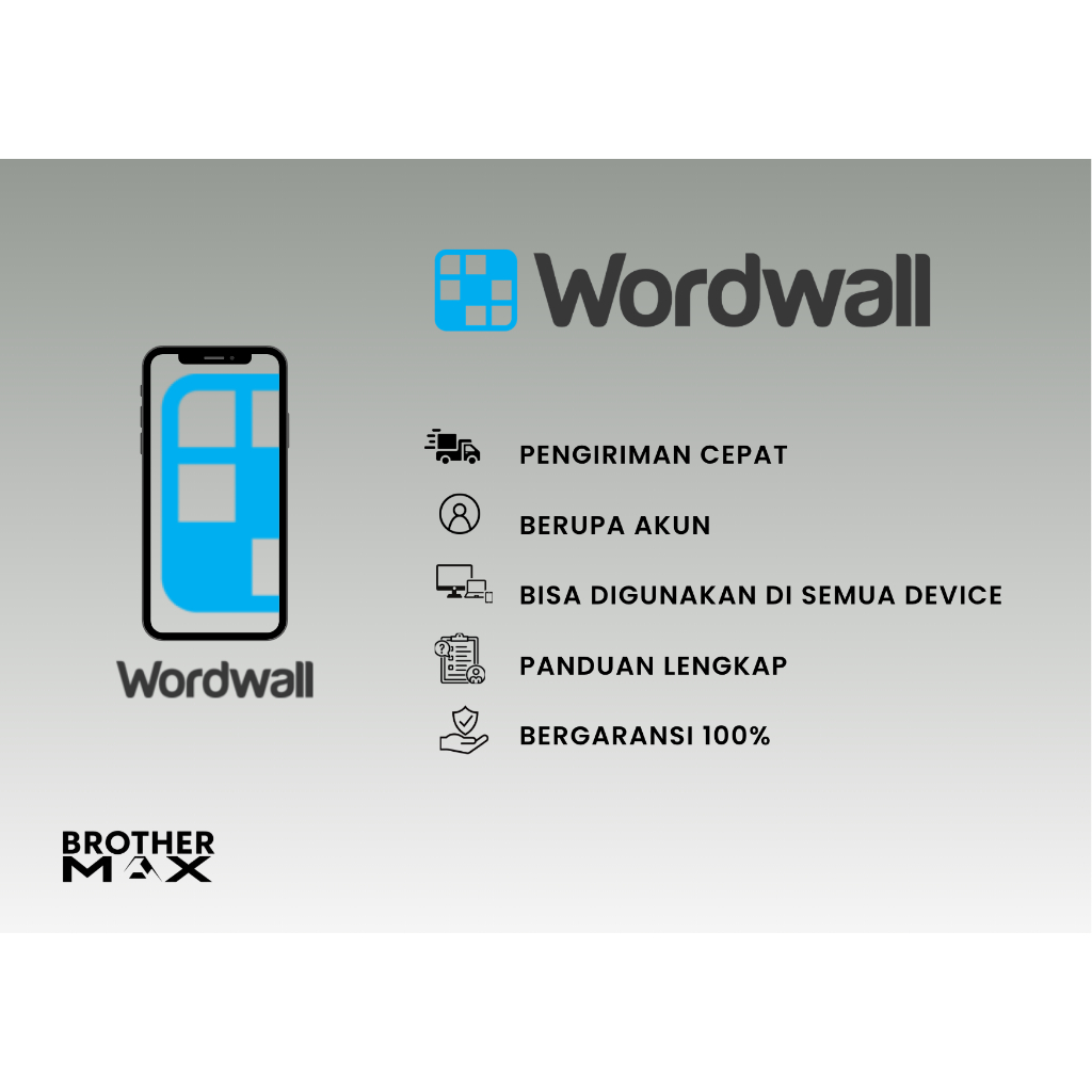 WORDWALL Pro Unlimited | Pengiriman Cepat, Aman, dan Bergaransi