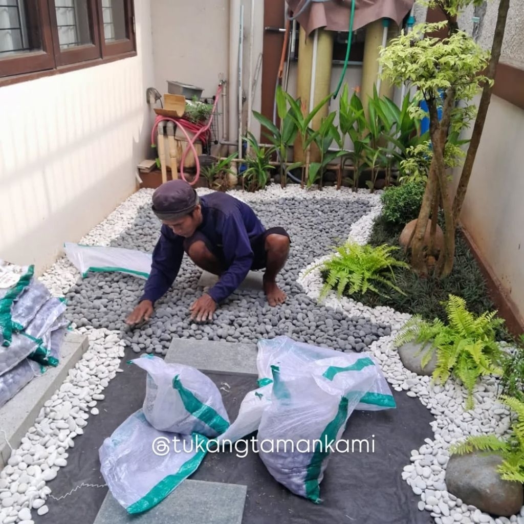 Taman kering dalam rumah / pembuatan dekorasi taman / taman minimalis / taman vertikal garden / tama
