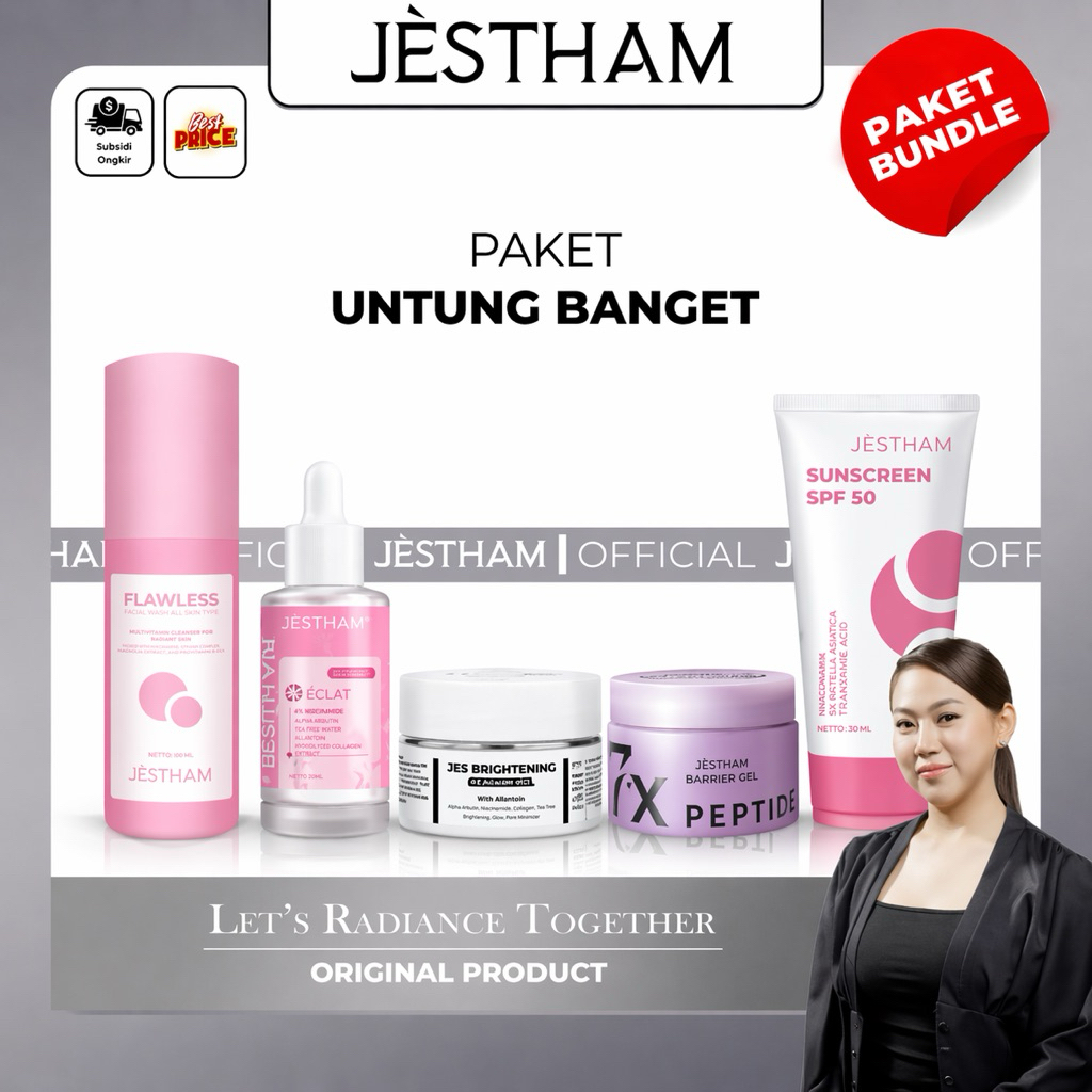 OWNER JESTHAM - Jestham Paket Untung Banget Skincare