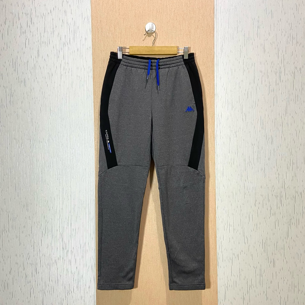 Track Pants KAPPA Rubber Classic Logo / Celana Training Pria & Wanita / Size 29~33