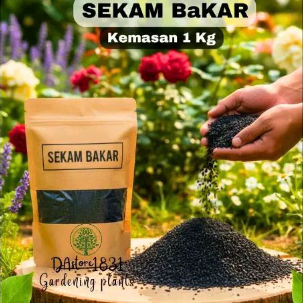 Sekam Bakar Murni Organik 1KG