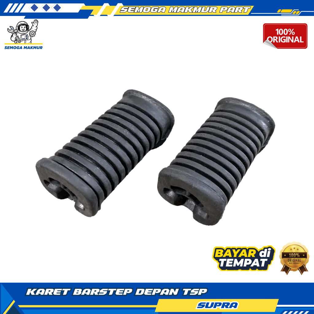 Karet Step BARSTEP Footstep Depan Honda Supra X Lama / Karet Footstep Supra X Lama TSP