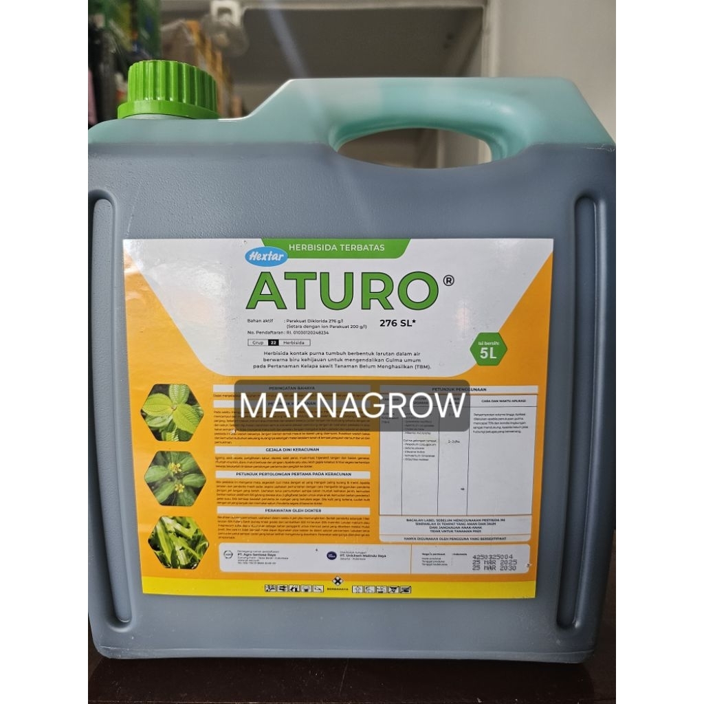 Herbisida kontak Hextar ATURO 276 SL Racun rumput 5 liter