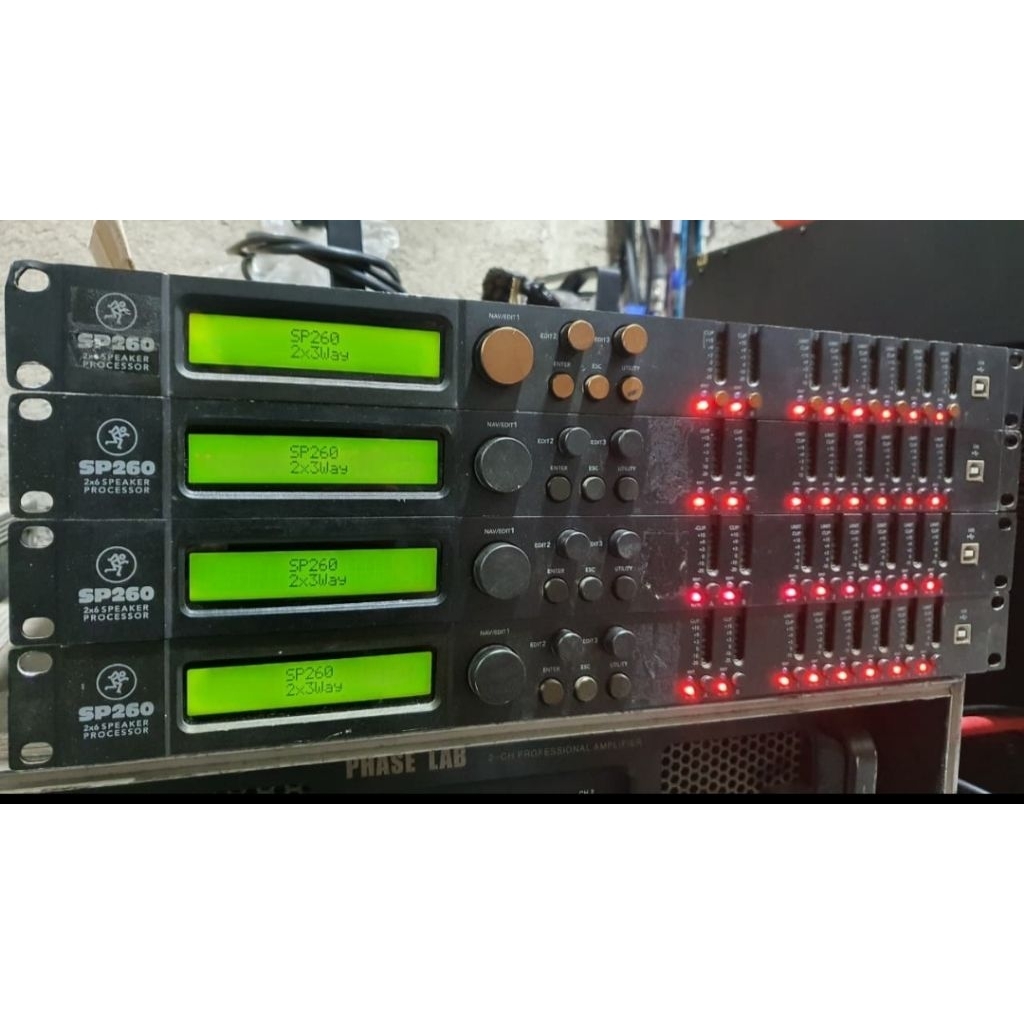 DLMS MACKIE SP260 bekas,normal