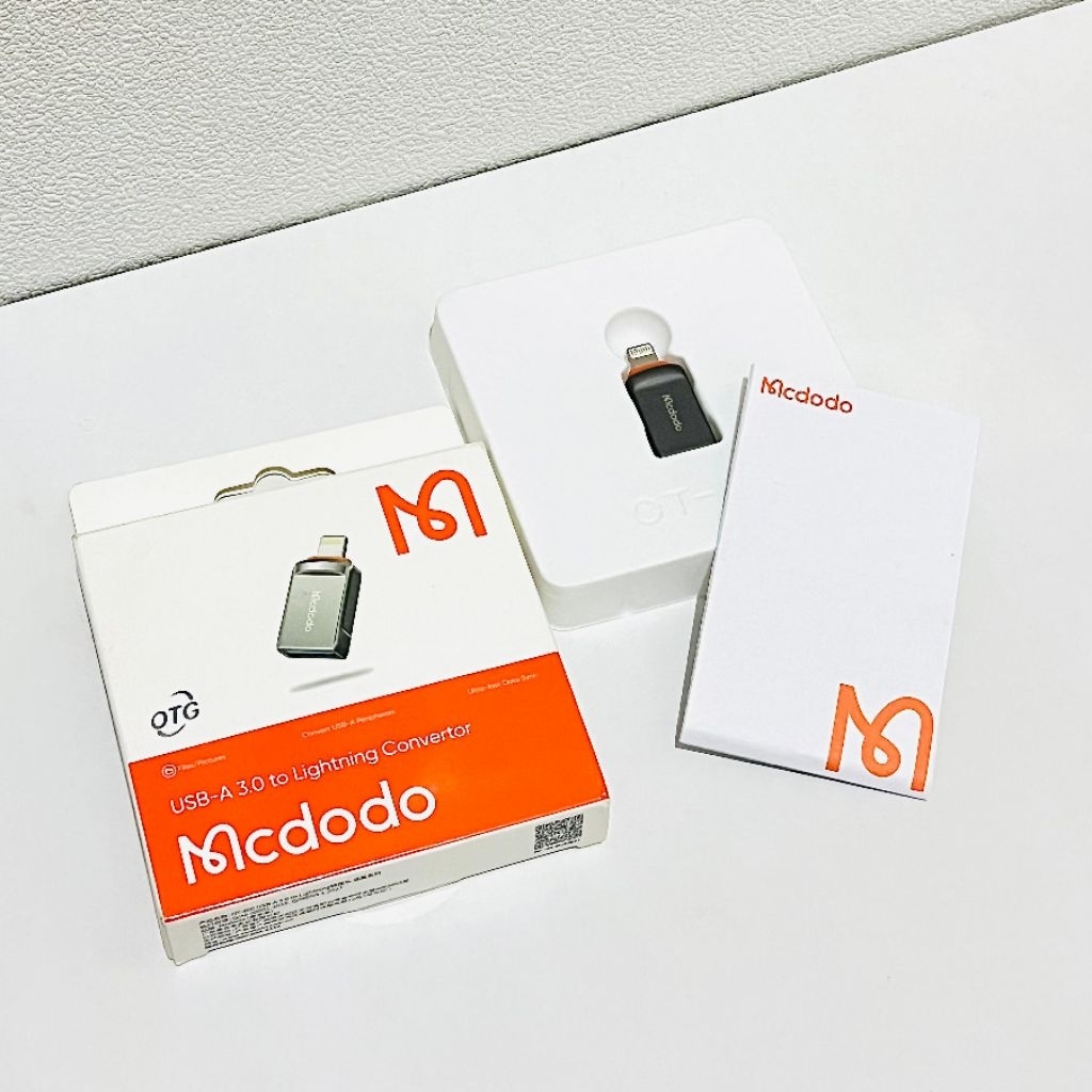 PRELOVED MCDODO adapter OTG iphone Lightning to USB