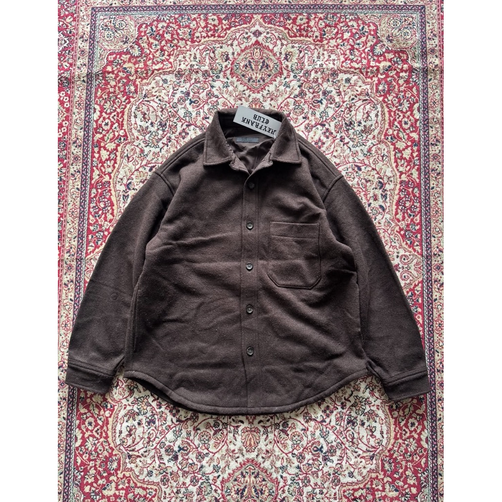 Uniqlo wool overshirt  jacket Vintage Wool jacket i259