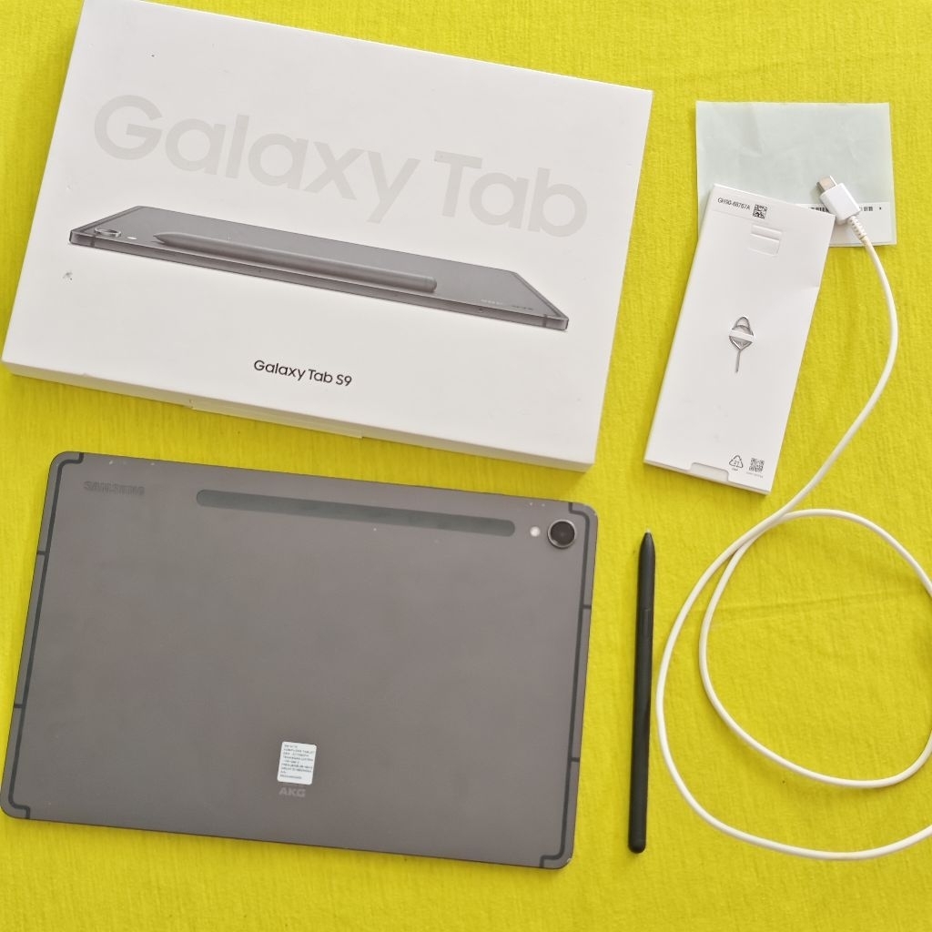 Samsung Tab S9 8/128GB second Kurang mulus