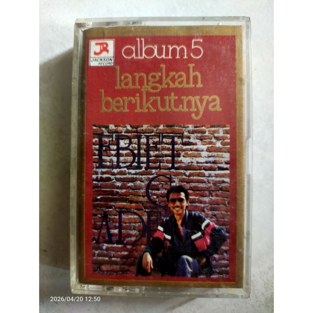 kaset pita jadul EBIET G.ADE "Langkah berikutnya"