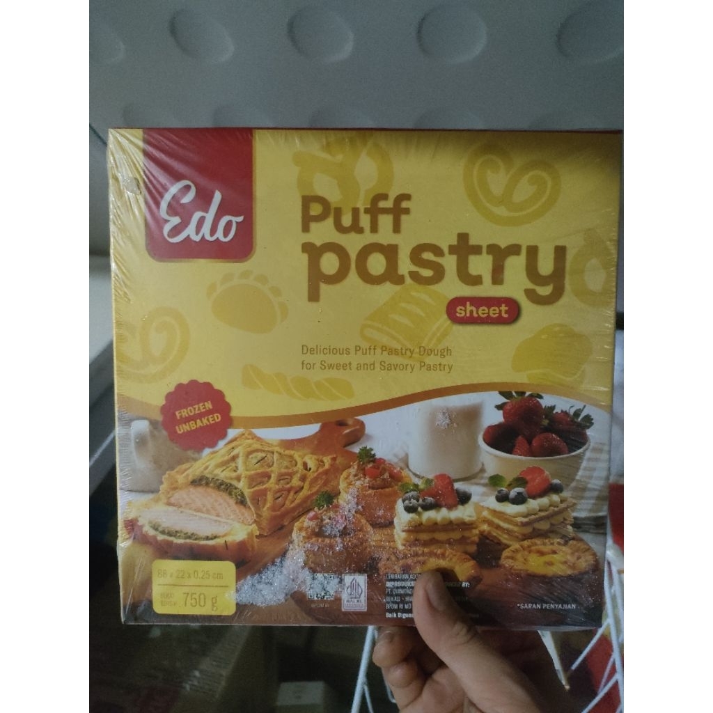 Edo Puff Pastry 750gr (khusus instan ya) ED 06-26
