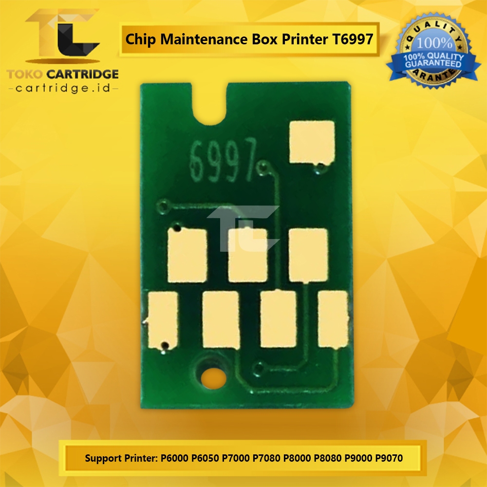 Chip Maintenance Box Epson T6997 Replacement Chip Printer Epson P6000 P6050 P7000 P7080 P8000 P8080