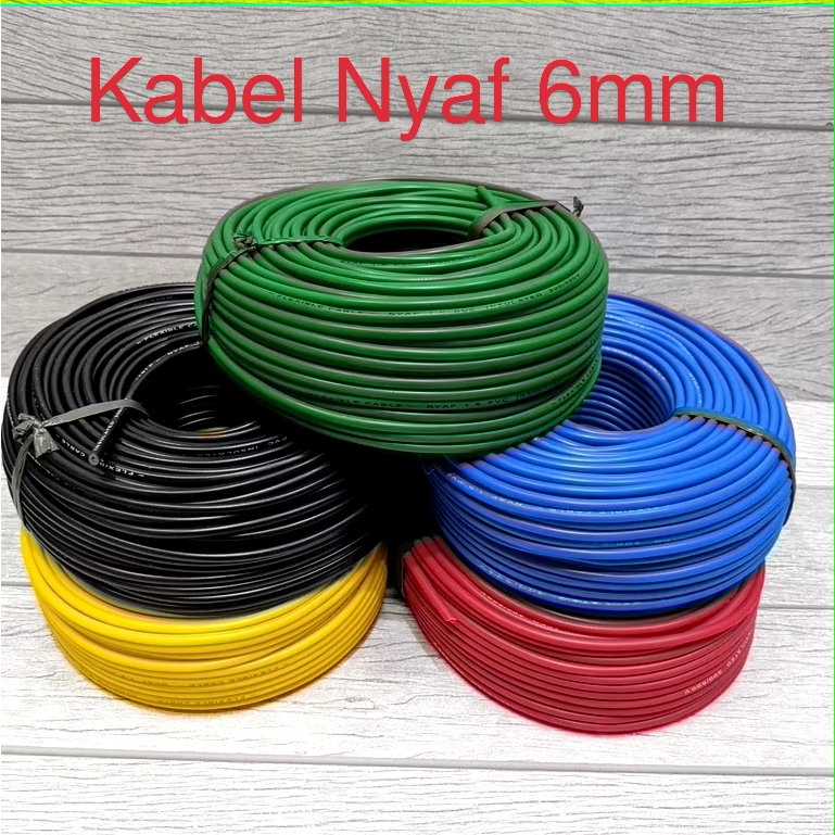 Kabel Serabut NYAF 6mm Kabel NYAF Per Meter