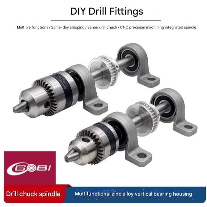 Spindle Bor Duduk As Dinamo B10 DIY Table Saw Pulley Timing Belt (8865)