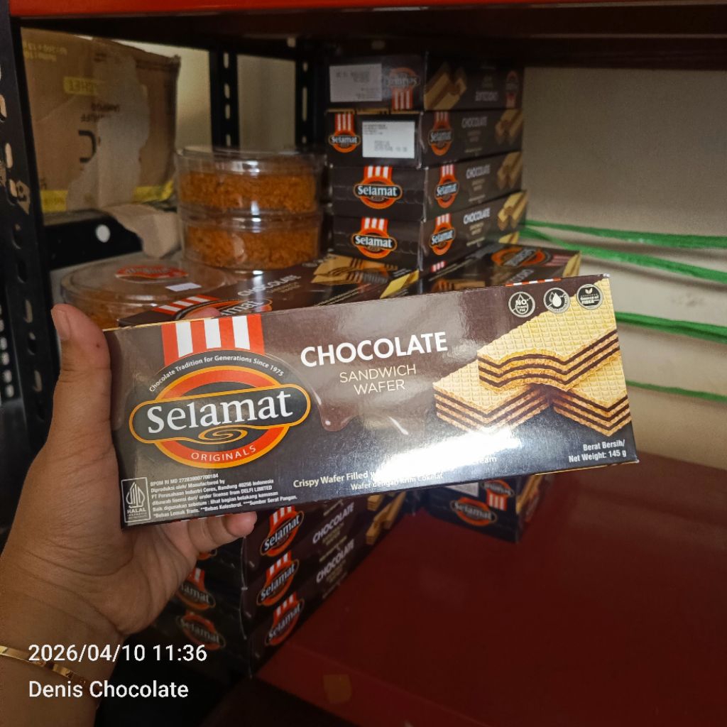 wafer selamat box kemasan 145gr