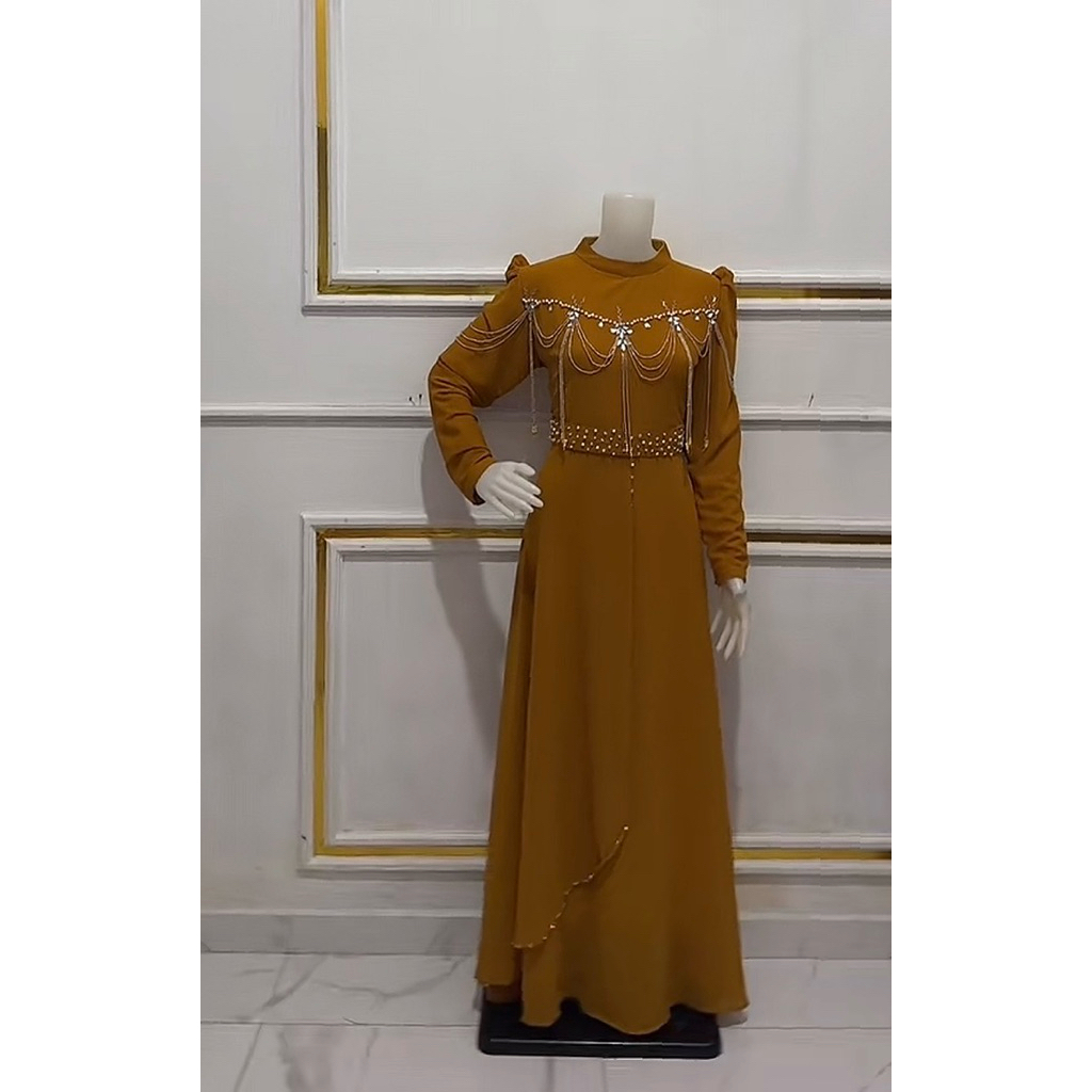 Gamis brukat kondangan , po 15hr