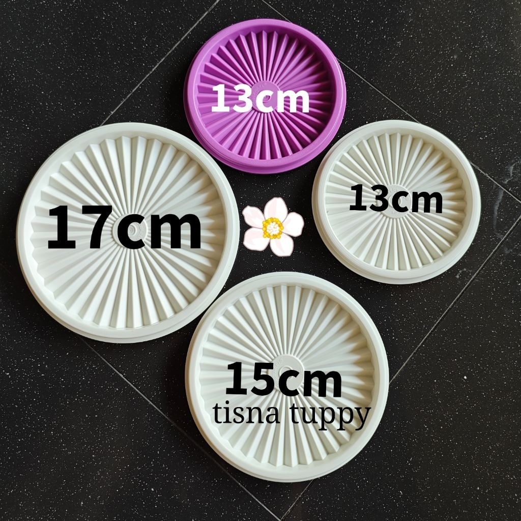 tutup deco canister tutup toples deco Tupperware