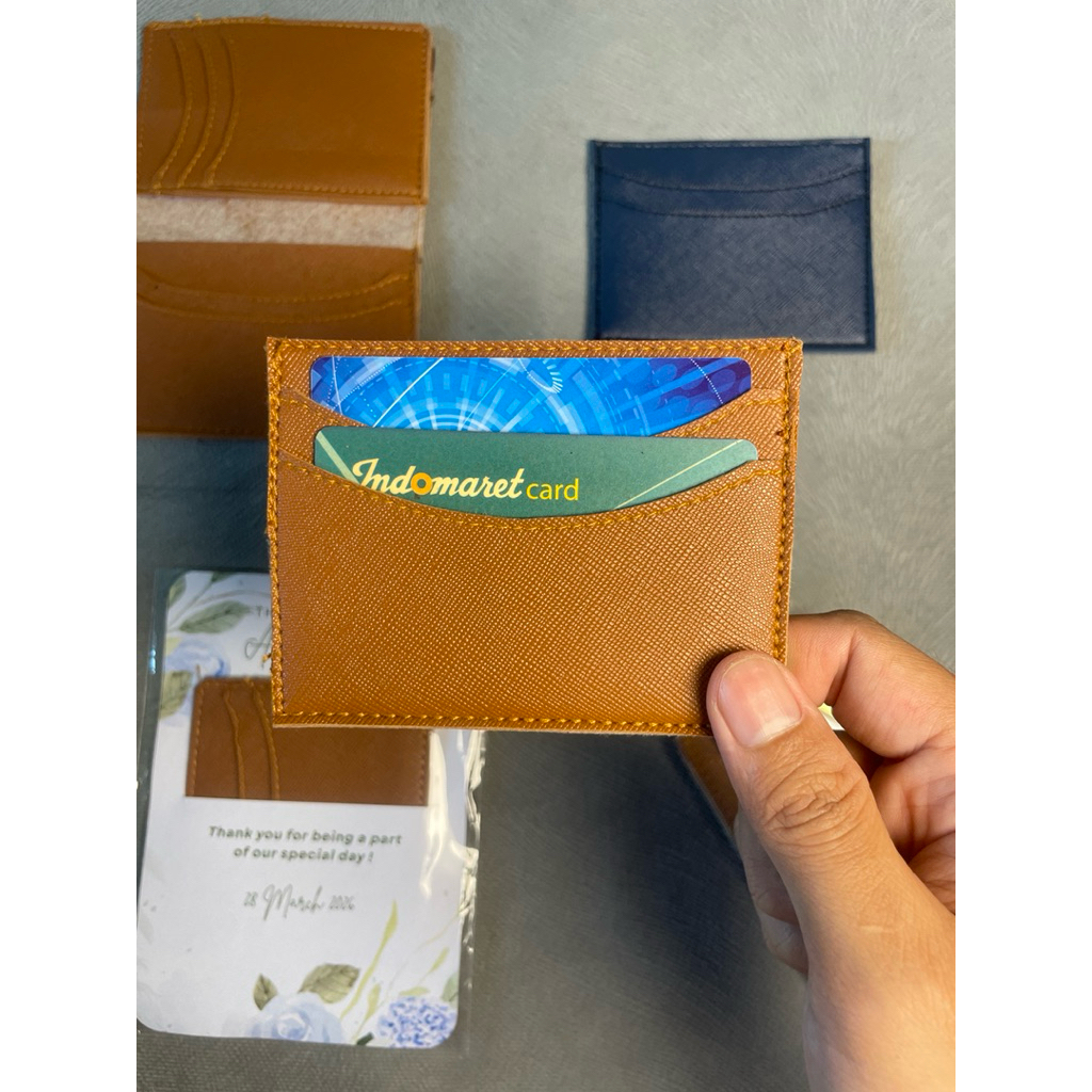 Souvenir Pernikahan Card Holder