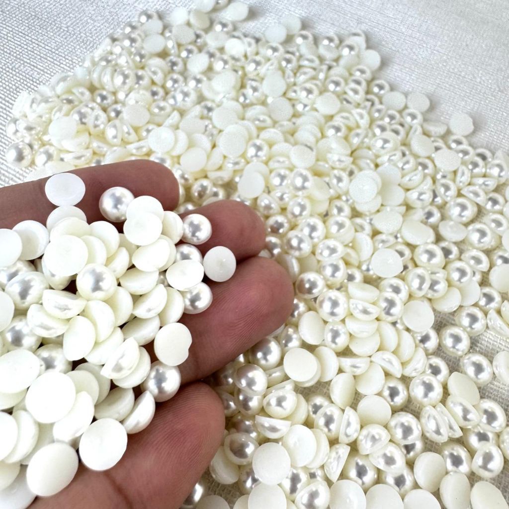 MUTIARA BELAH | HALF PEARL | MUTIARA SETENGAH  LINGKARAN