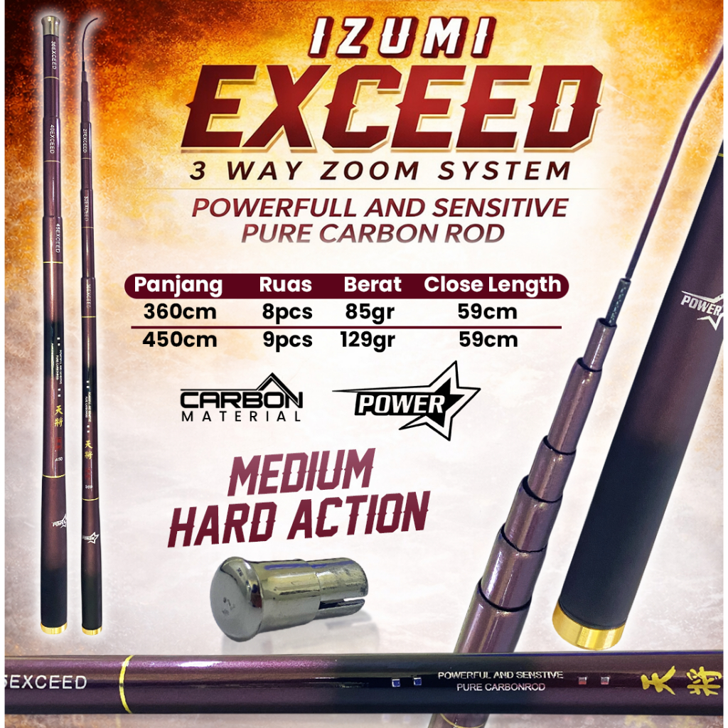 Joran Tegek Izumi Exceed 3 Zoom System Medium Hard