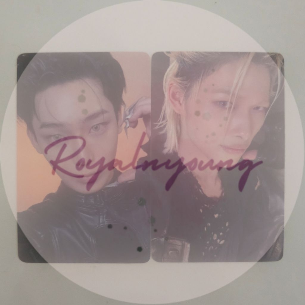 Photocard PC ENHYPEN - THE SIN : VANISH (FUGITIVES ver.) × Universal Music Store UMS Sunoo Ni-ki Nik