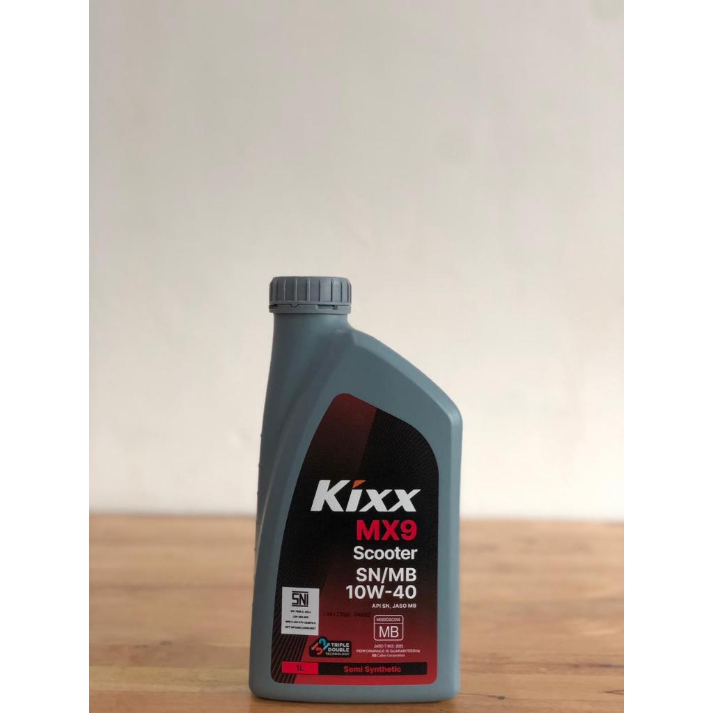KIXX ULTRA 4T SN JASO 10W-40 SCOOTER / MX9 SCOOTER OLI MOTOR 0.8L dan 1L