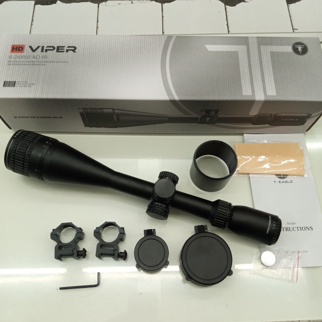 TELESKOP T-EAGLE VIPER HD 6-24X50AOIR
