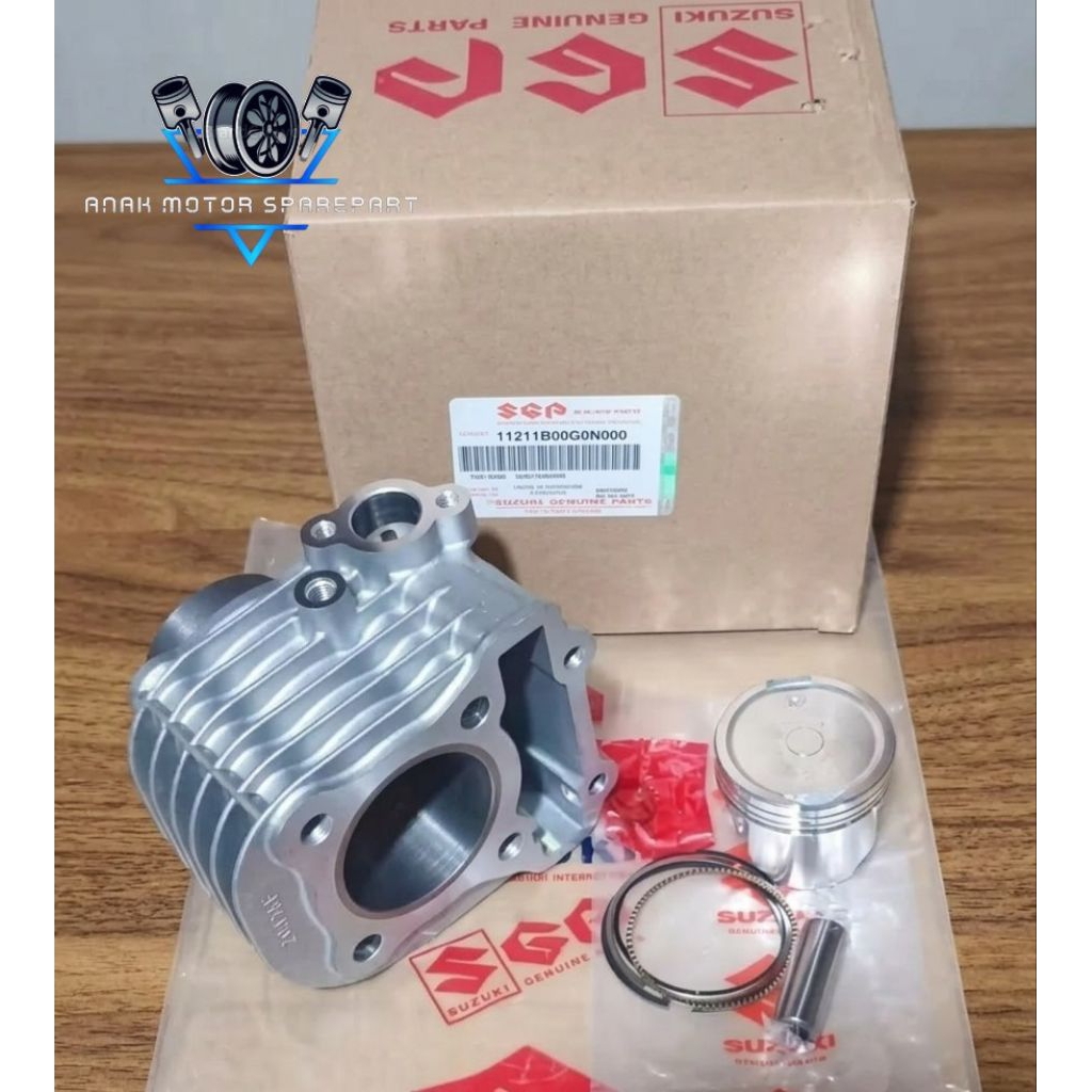 Blok seher ÷ piston KIT suzuki Nex karbu Max 110 Adres Lets SGP