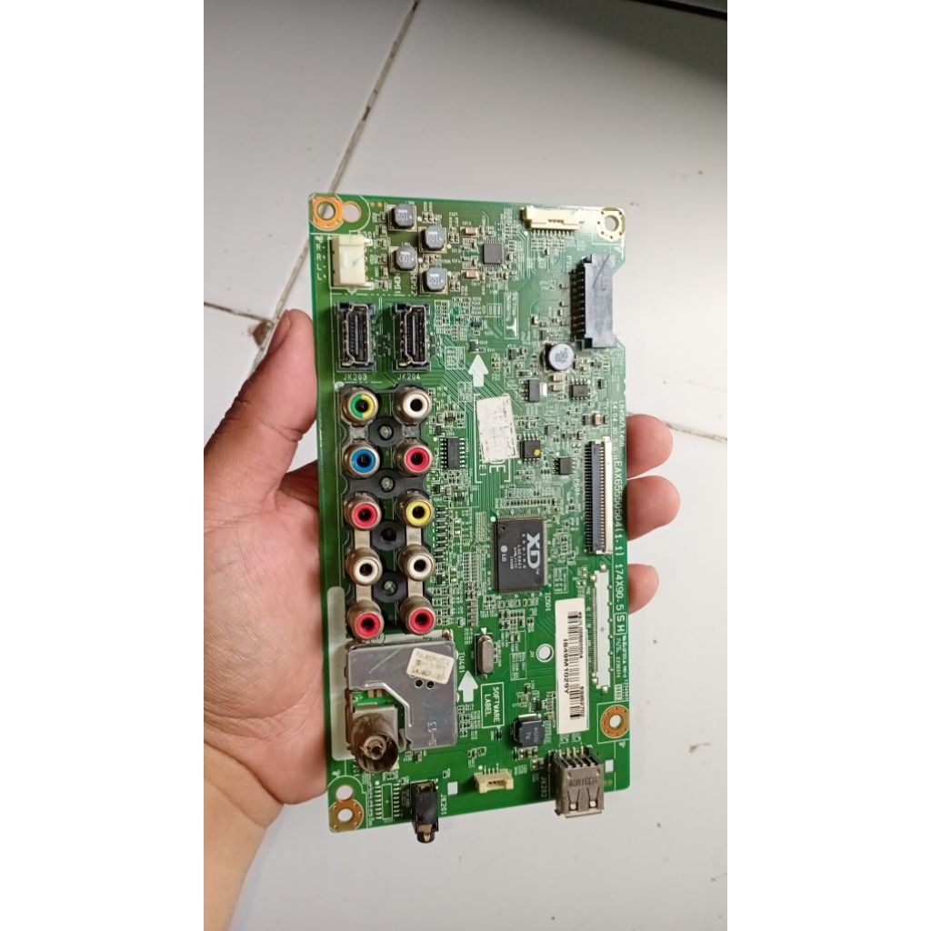 Mainboard Tv LG 32lb550a normal.original MB ke ticon layar langsung