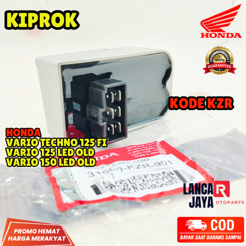 KIPROK HONDA KZR | HONDA VARIO TECHNO 125 FI, VARIO 125 LED OLD, VARIO 150 LED OLD ORIGINAL