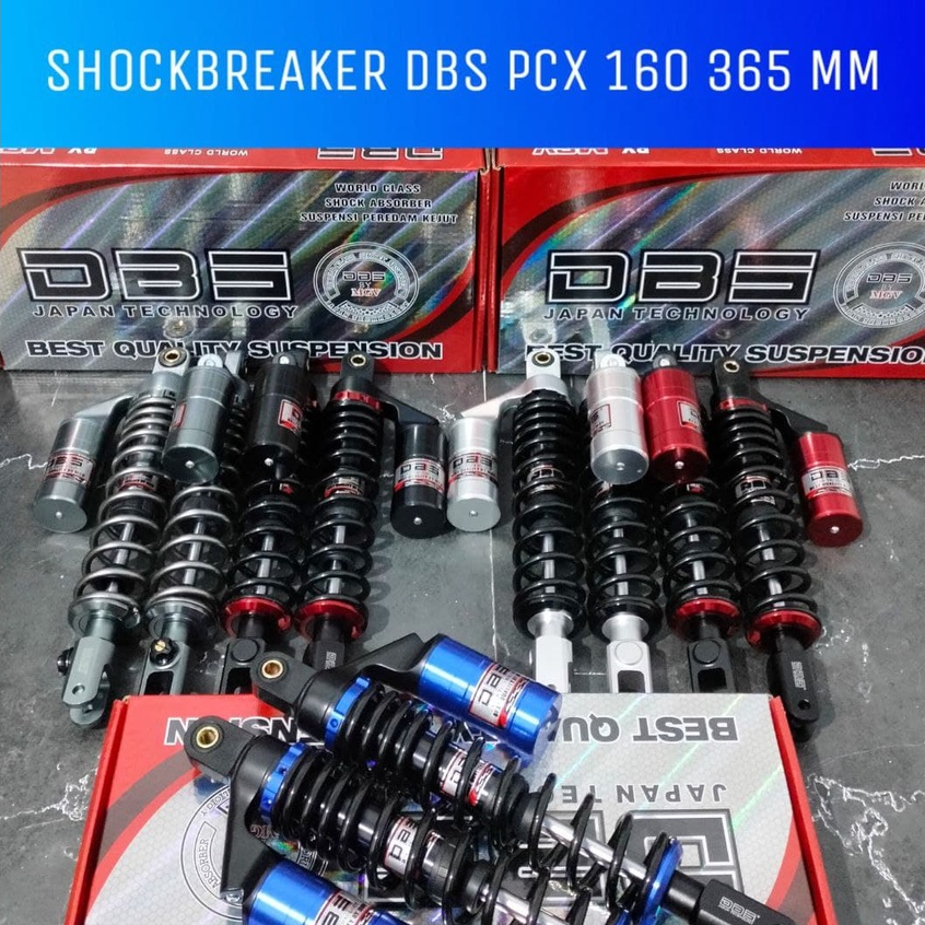 SHOCKBREAKER DBS 7711 UK-365MM MOTOR PCX NEW 160 DBS BY MGV SHOCKBREAKER PCX 160 NEW 340MM UNTUK NMA